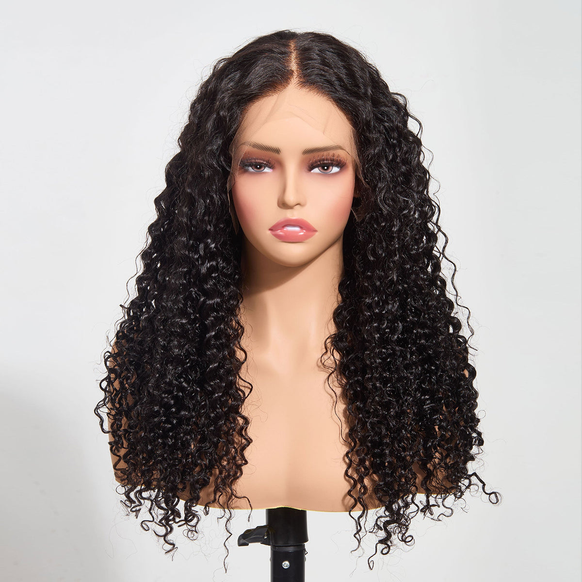 13"x4" HD Lace Water Wave Frontal Wig 20-28 Inch | 180% Density | Natural Black #1B