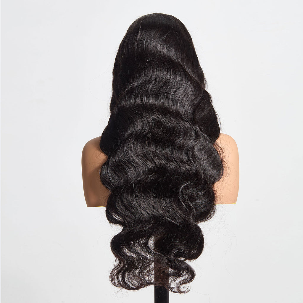 13"x6" HD Lace Body Wave Frontal Wig 20-26 Inch | 200% Density | Natural Black #1B