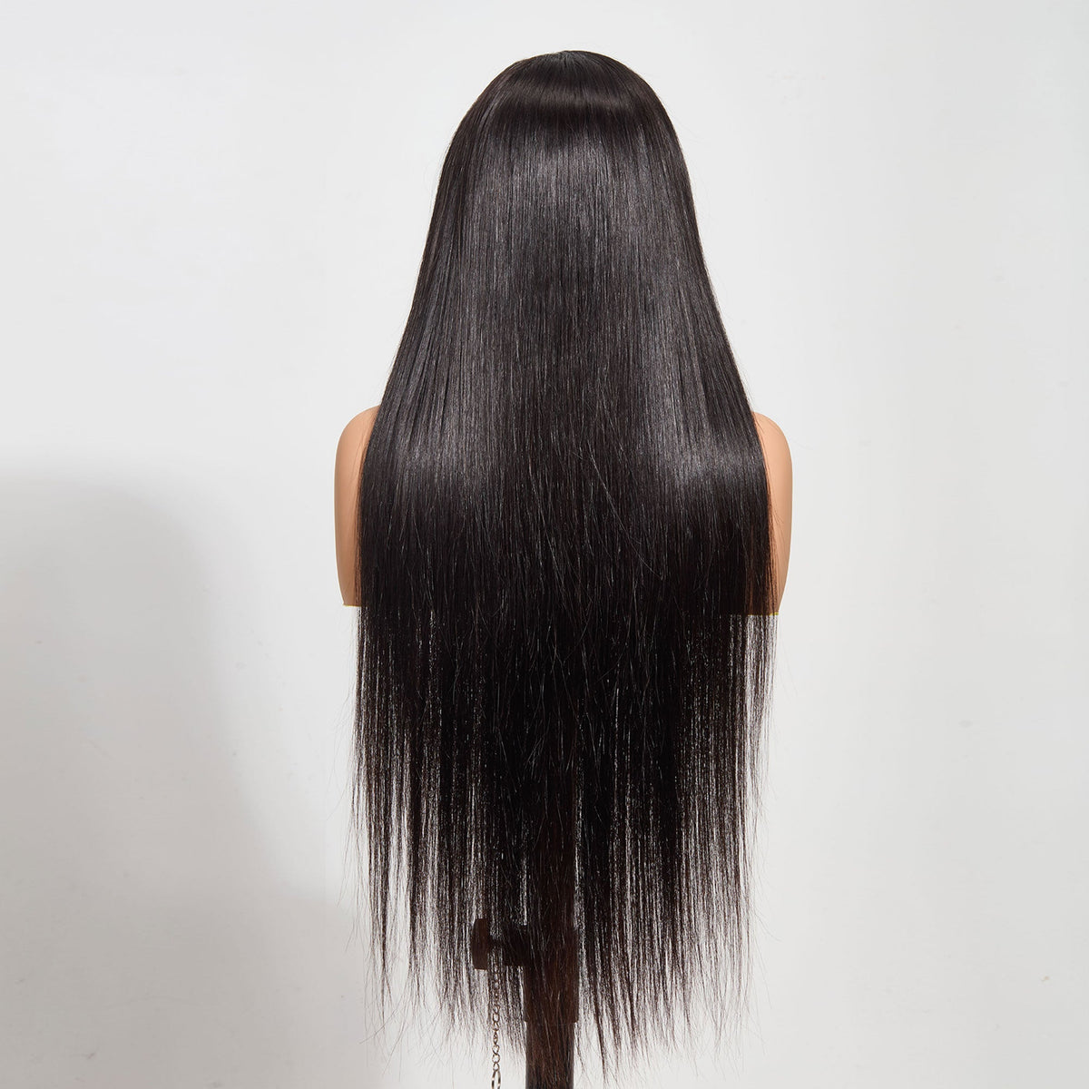 13"x6" HD Lace Straight Frontal Wig 20-28 Inch | 180% Density | Natural Black #1B
