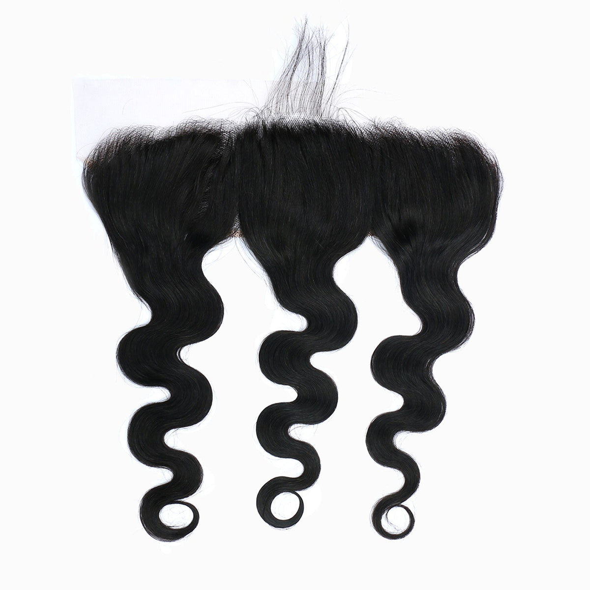 13"x6" Body Wave HD Lace Frontal 12-20 Inch | Natural Black #1B | Brazilian Virgin Hair