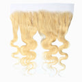 13"x4" #613 Blonde Body Wave Transparent Lace Frontal 14-20 Inch | Brazilian Virgin Hair