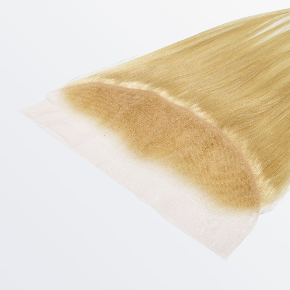 13"x4" #613 Blonde Straight Transparent Lace Frontal 14-20 Inch | Brazilian Virgin Hair