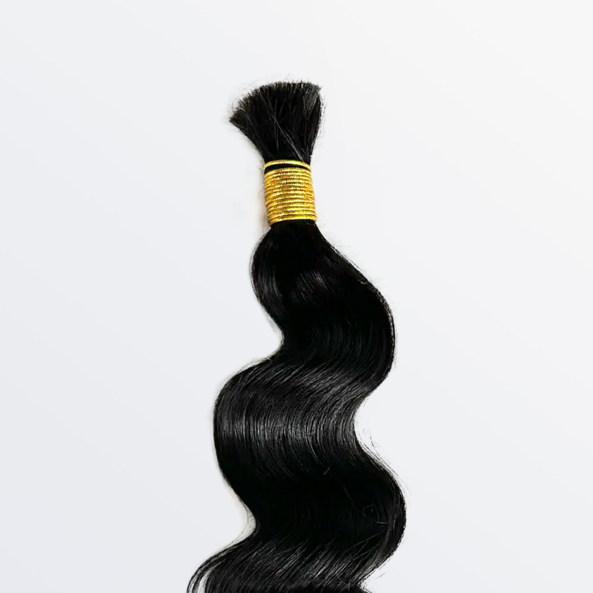 Loose Wave Bulk Hair for Braiding 14-24 Inch | Natural Black #1B | Brazilian Virgin Hair