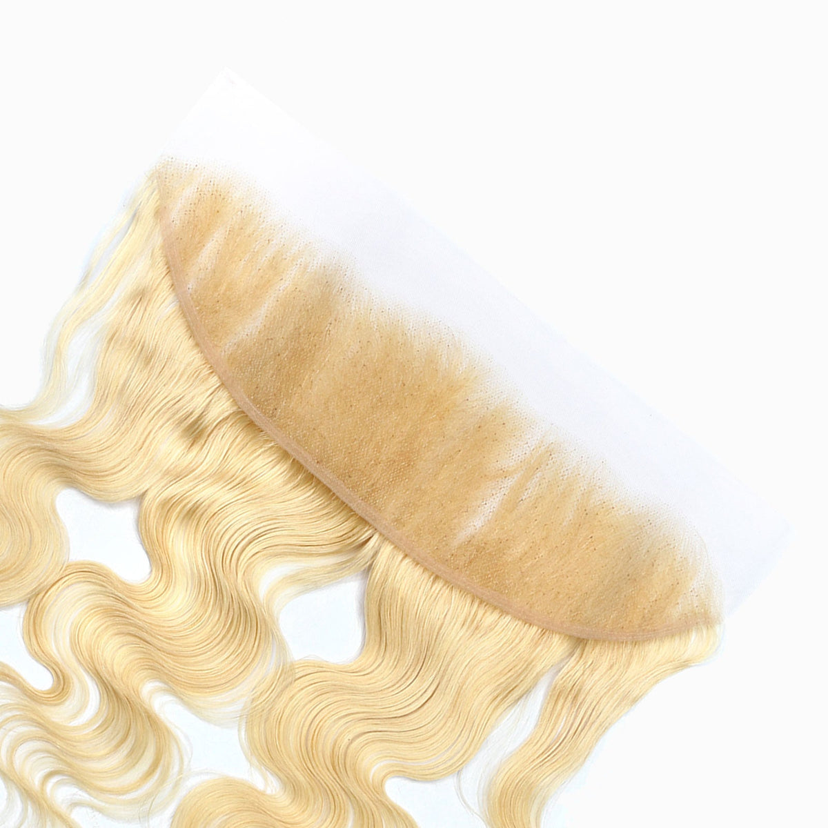 13"x4" #613 Blonde Body Wave Transparent Lace Frontal 14-20 Inch | Brazilian Virgin Hair