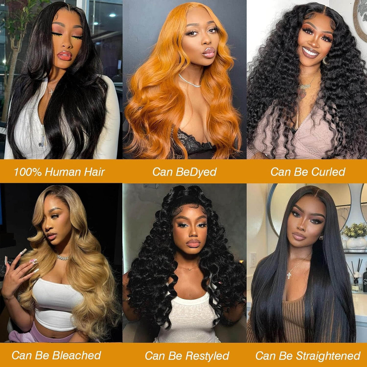 Body Wave Brazilian Virgin Hair Bundles 10-30 Inch | Natural Black #1B | Human Hair