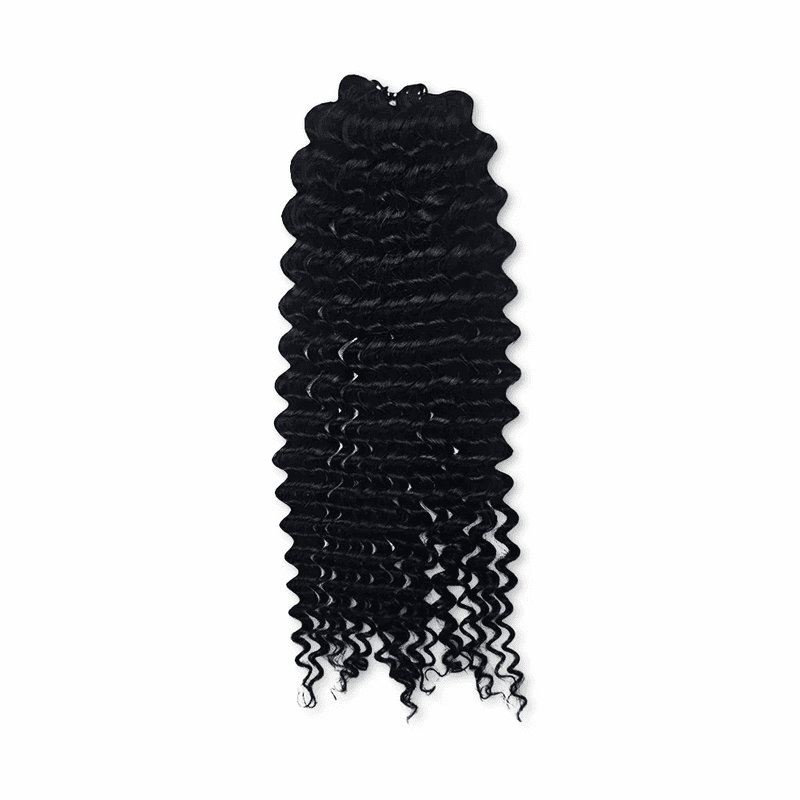 Water Wave Crochet Human Hair for Miracle Knots | Lightweight Boho Braid Extensions 14-20 Inch