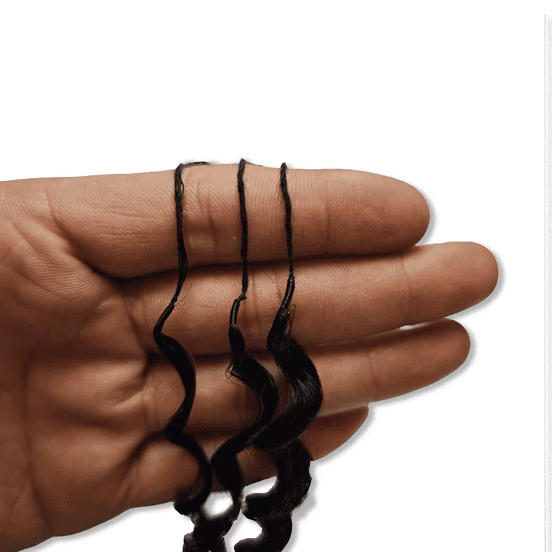 Water Wave Crochet Human Hair for Miracle Knots | Lightweight Boho Braid Extensions 14-20 Inch